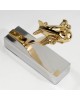 Aeroplane bronze on aluminium base 10,0×9,6×5,0cm