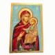 Icon Virgin Mary '' Odigitria ''  egg tempera on wood 25.7x16.7x3cm