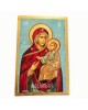 Icon Virgin Mary '' Odigitria ''  egg tempera on wood 25.7x16.7x3cm