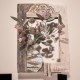 Wallpiece with flowers 37x26cm