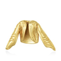 Brooch fermeli goldplated 2x4cm .