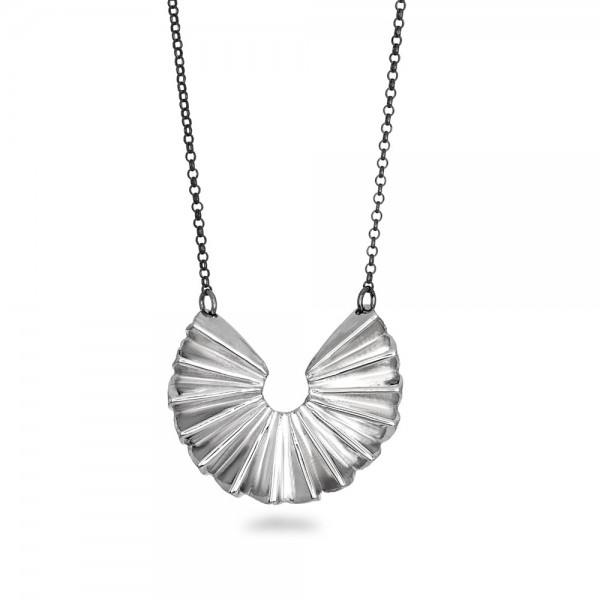 Pendant silver 925° 2x3cm chain 42cm