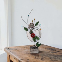 Easter egg handpainted ceramic 25cm