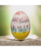 Πασχαλινό αυγό με σπίτι ζωγραφισμένο κεραμικό 12cm