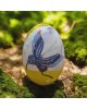 Easter egg handpainted ceramic 12cm