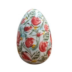 Easter egg handpainted ceramic 18cm