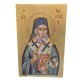 Icon Saint Nektarios egg tempera on wood 30x20x3cm
