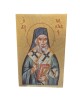 Icon Saint Nektarios egg tempera on wood 27x20x3cm