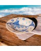 Πιατέλα με ψάρι χεροποίητη κεραμική 28x5.5cm