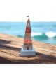 Lightshouse handmade on wood base 16x5.5 cm