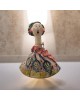 Woman sculpture clay stoneware 25.5x20.5x10cm.