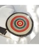 Platter eye color handmade  handpanted ceramic 12 cm