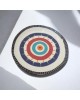 Platter eye color handmade  handpanted ceramic 15 cm