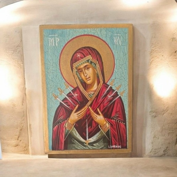 The Miraculous Icon of the Virgin Mary 25x17.5x3cm