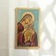 Icon Virgin Mary The Joy of All egg tempera on wood 25x15cm