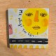 Coaster handpainted clay 10x10cm