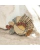 Επιτοίχιο πουλί με διπλές καρδιές  πηλός stoneware 21.5x26cm