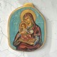 Icon Virgin Mary The Joy of All painting egg-tempera wood gold 24K 37x27cm