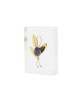 Handmade brass olive branch on a clear acrylic base. 7x5x1.5cm