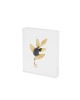 Handmade brass olive branch on a clear acrylic base 9x7x1.5cm