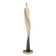 Brass male figure sculpture, 36x7cm